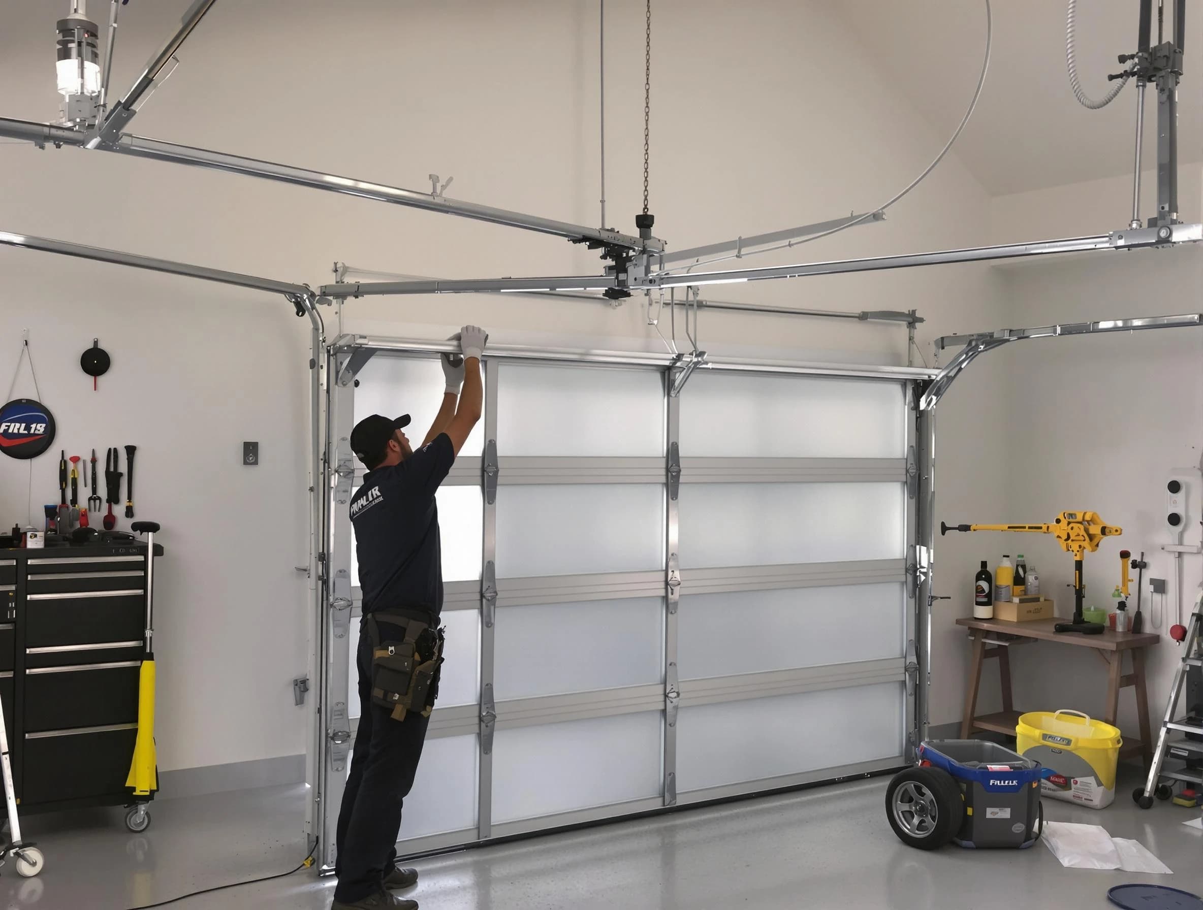 South Weber Garage Door Repair certified team performing precision garage door installation in South Weber