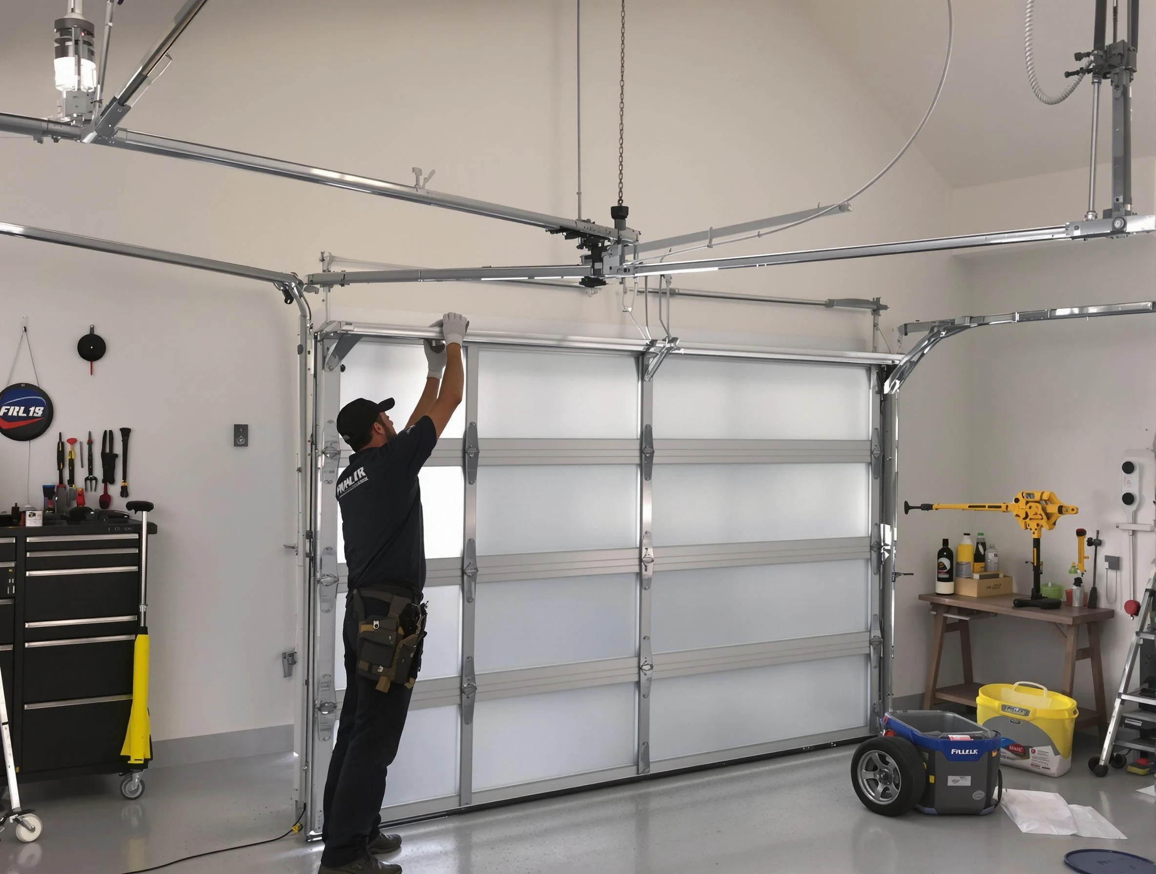 South Weber Garage Door Repair certified team performing precision garage door installation in South Weber