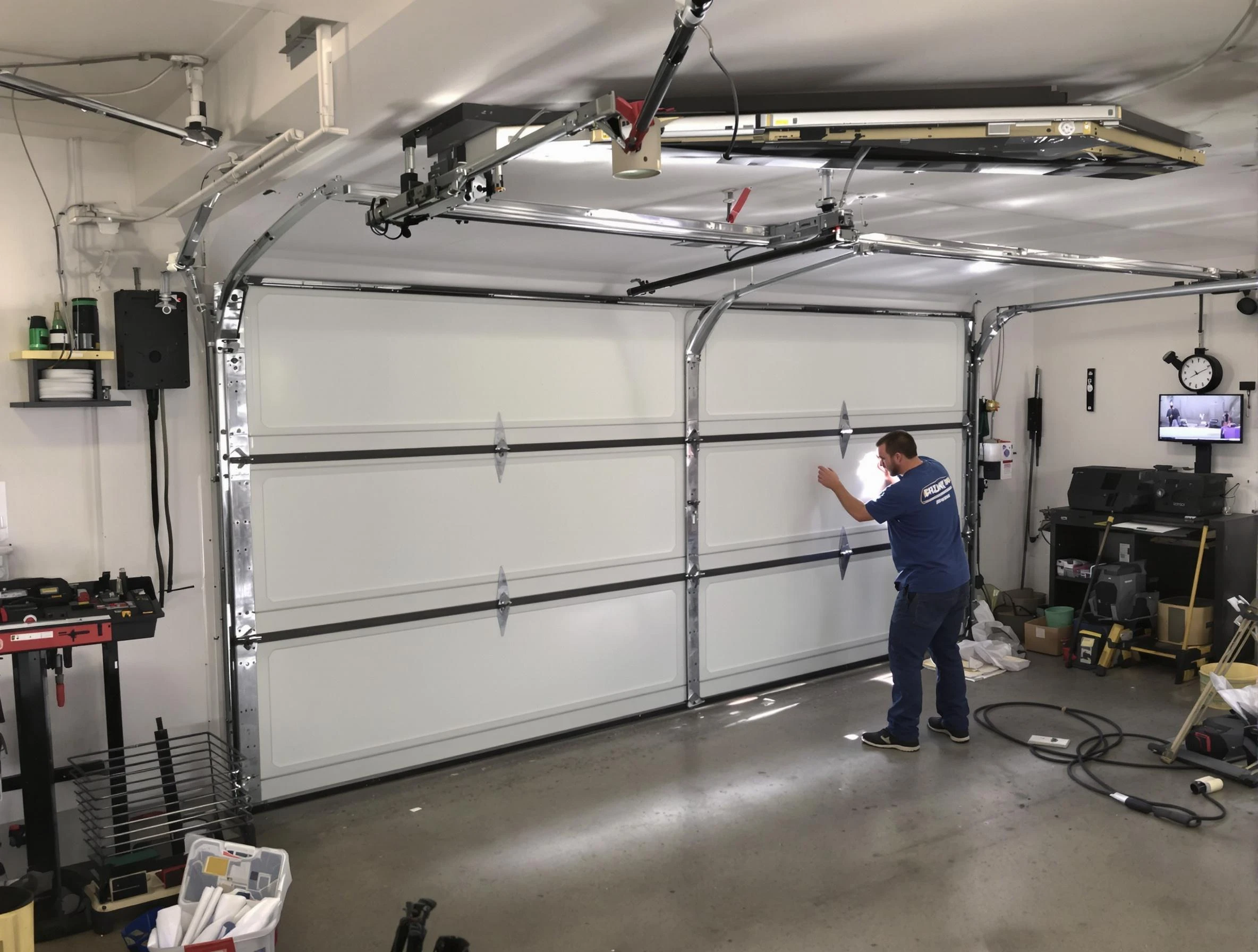 Professional garage door repair service by South Weber Garage Door Repair in South Weber