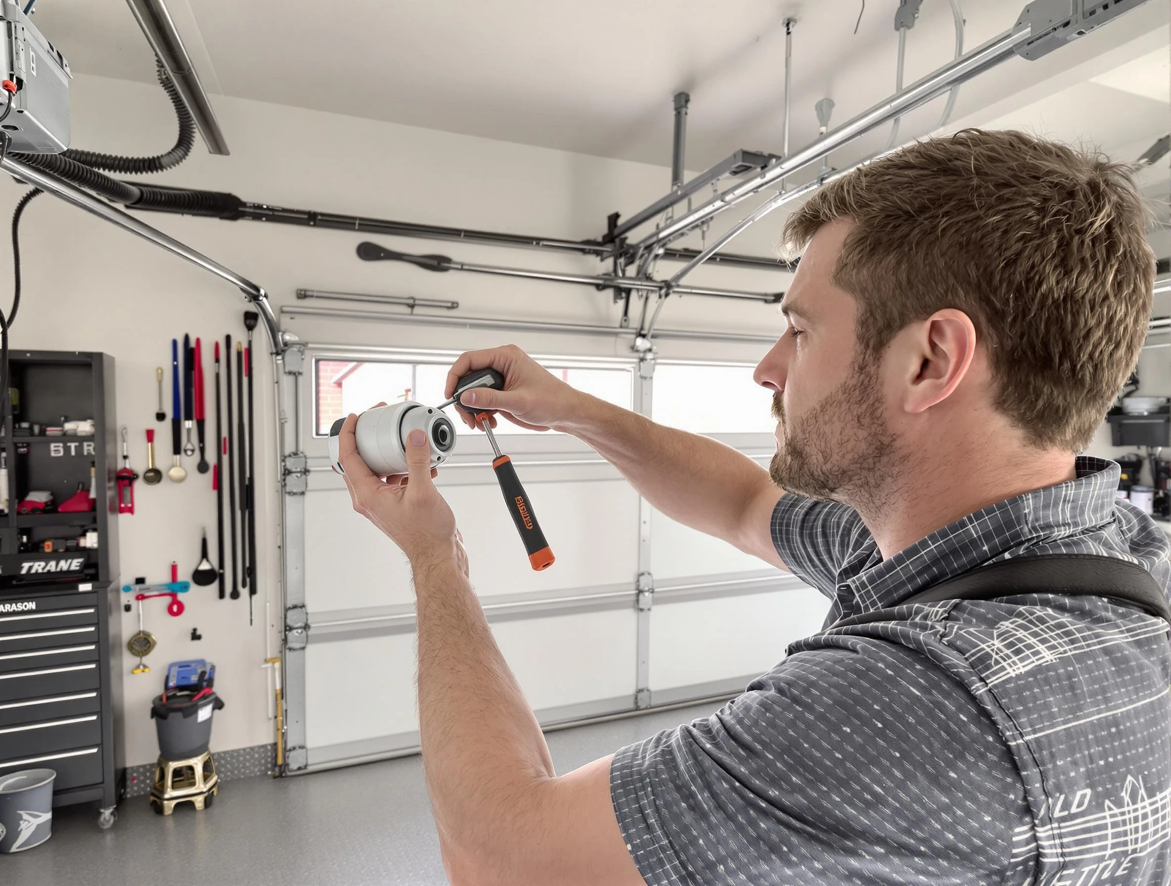 Garage door opener repair service by South Weber Garage Door Repair in South Weber